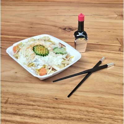 Sushi Stäbchen aus Ebenholz + 925er Sterlingsilber Die ganz besonderen Essstäbchen 
